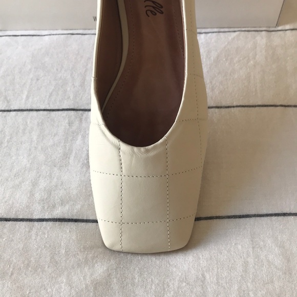 Quilted square-toe ballet flats - L’intervalle - Picture 3 of 5